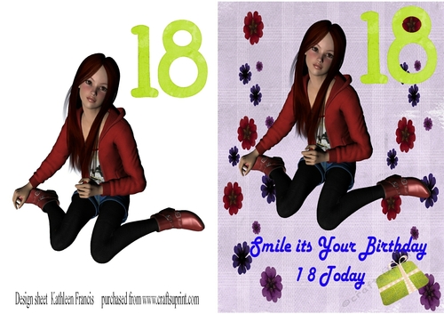 Smile its your 18th Birthday