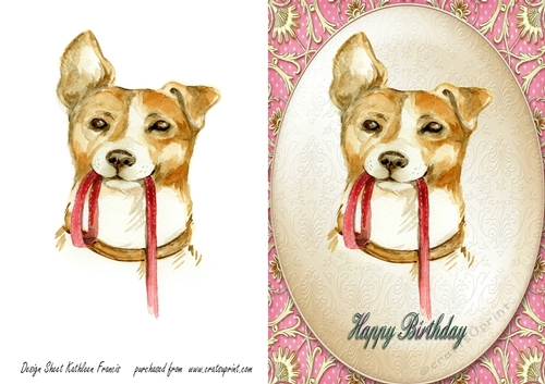 Jack Russell Terrier   -  Happy Birthday