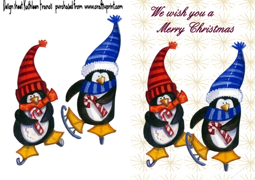  Penguins ready for christmas