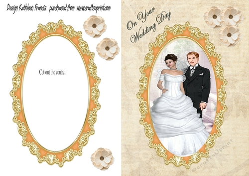 Beautiful Oval for the wedded couple
