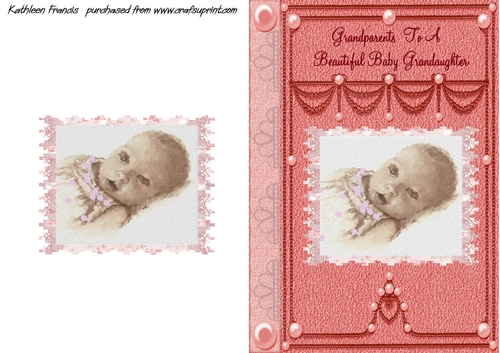 Grandparents to a new Baby Girl.