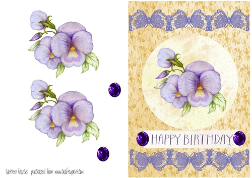 Happy Birthday Pansy