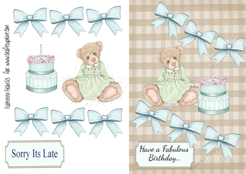 Girlie Ted Birthday