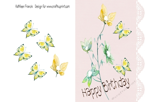 Birthday Butterflies