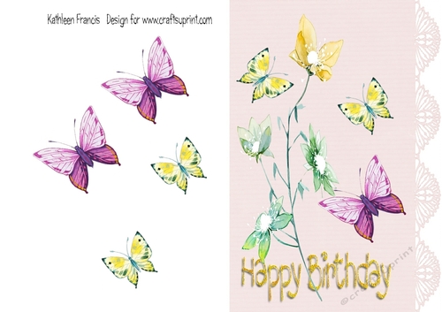 Birthday Butterflies