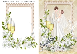 Congratulations, Bride and Groom