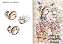 Birthday spring Bonnet