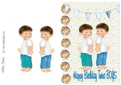 Twin Boys Birthday