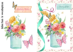 Butterflies and Flowers