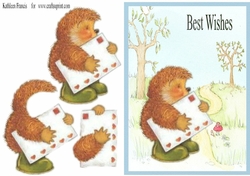 Best Wishes says Hedgehog