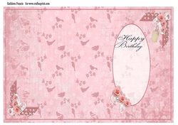 Birthday  Insert