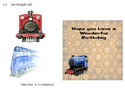 6x6 Insert sheet. Birthday male