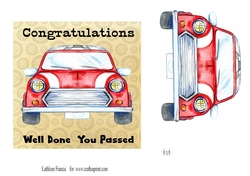 6x6  Congratulations, Driving Test