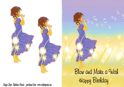 Blow and make a wish