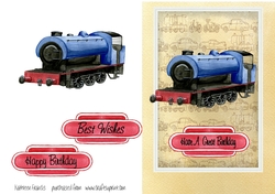 Blue Train Birthday