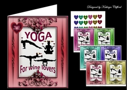 Yoga for wine lovers