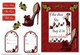 If the shoe fits (red shoe/yellow roses)