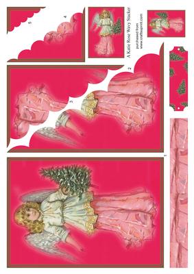 Chirstmas Fairy Vintage Pink