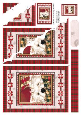 Good Friend Westie Nap Large Wavy Card Front