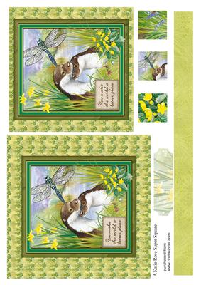 Otter Moments Wtf 6 by 6 Card Front