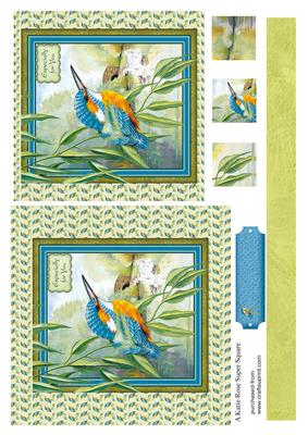 Looking on 6 by 6 Square Card Front Especially for You