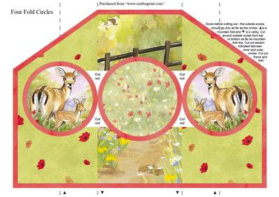 Four Fold Meadow's Edge "day Care" Deer