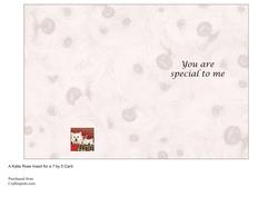 Good Friends Westies You're Special Inserts 7 by 5
