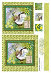 Otter Moments Wtf 6 by 6 Card Front