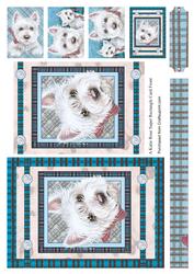 Our Family Pure Westies Rectangular 5 by 7 Card Front