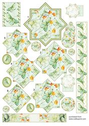 Teal Pastel Occasions Butterflies
