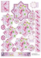 Purple Pastel Occasions Butterflies