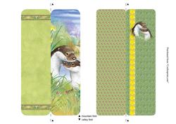 Water's Edge "otter Moments" Bookmark Sheet
