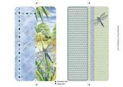 Water's Edge "dragonfly Days" Bookmark Sheet