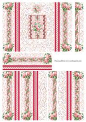Ruby & Antique Lace Side Stacker