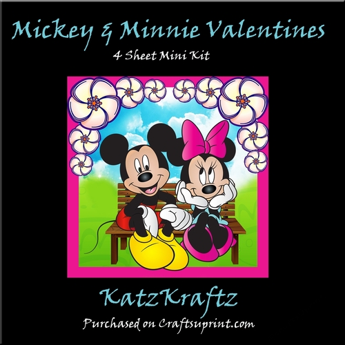 Mickey & Minnie Valentines Mini Kit