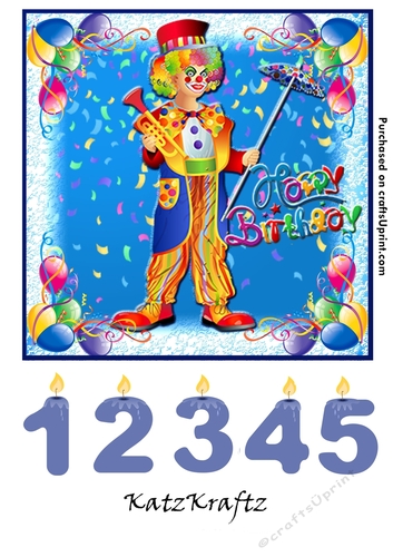 Clown Birthday (ages 1-5)