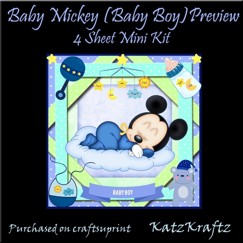 Baby Mickey (baby boy) Mini Kit