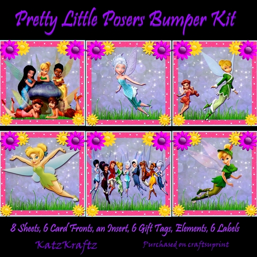 Pretty Little Posers(fairies) Bumper Kit