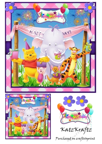 Pooh & The Gang Birthday