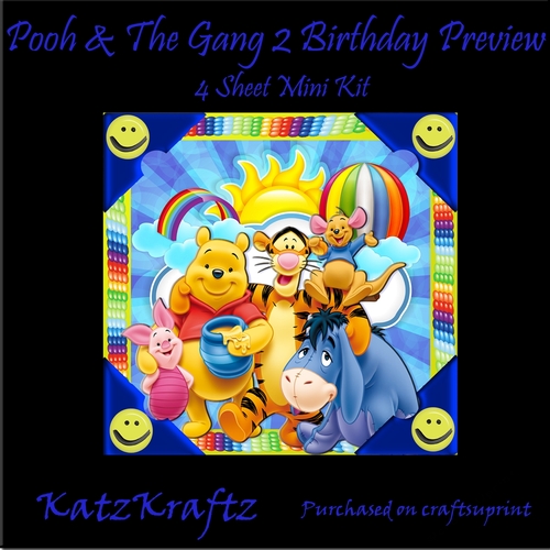 Pooh & The Gang 2 Birthday