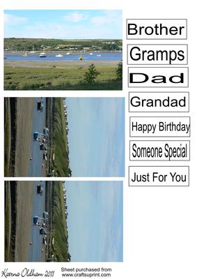 Male Birthday Toppers - Boats 5