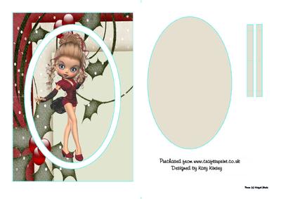 Christmas Wishes Flip Card Sheet