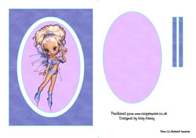 Sugar Plum Fairy Flip Card Sheet