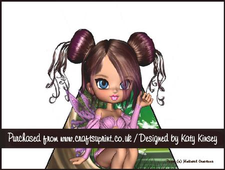 Lunette Fairy 3D Stand Up Pyramid Card Kit
