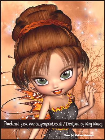 Kayleigh Fairy A4 Pyramage Card Kit