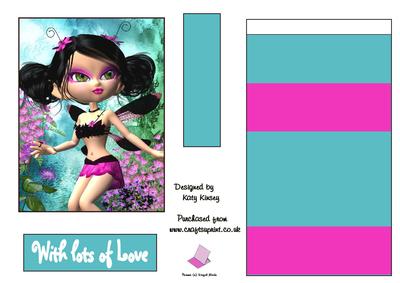Elise Fairy Easel Card