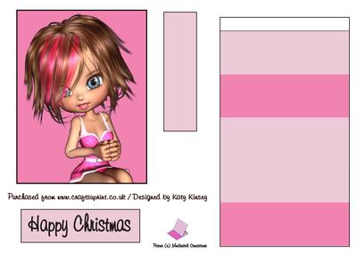 Joy Christmas Elf Easel Card