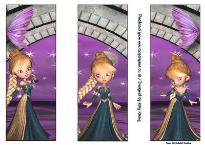 Rapunzel Set of 3 Bookmarks