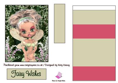 Jade Fairy Easel Card