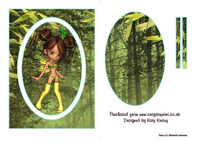 Buttercup Fairy Flip Card Sheet